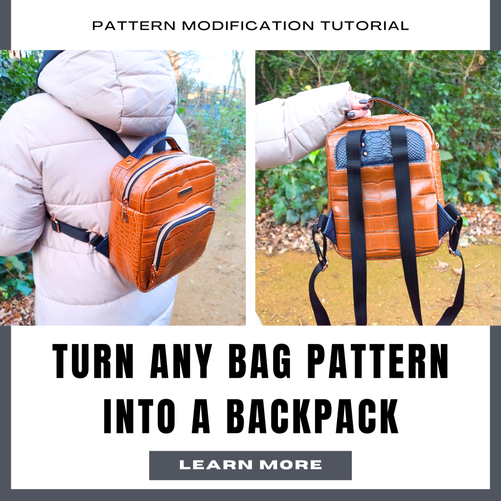 How to Transform Any Bag Pattern into a Stylish Backpack - allsewpetite